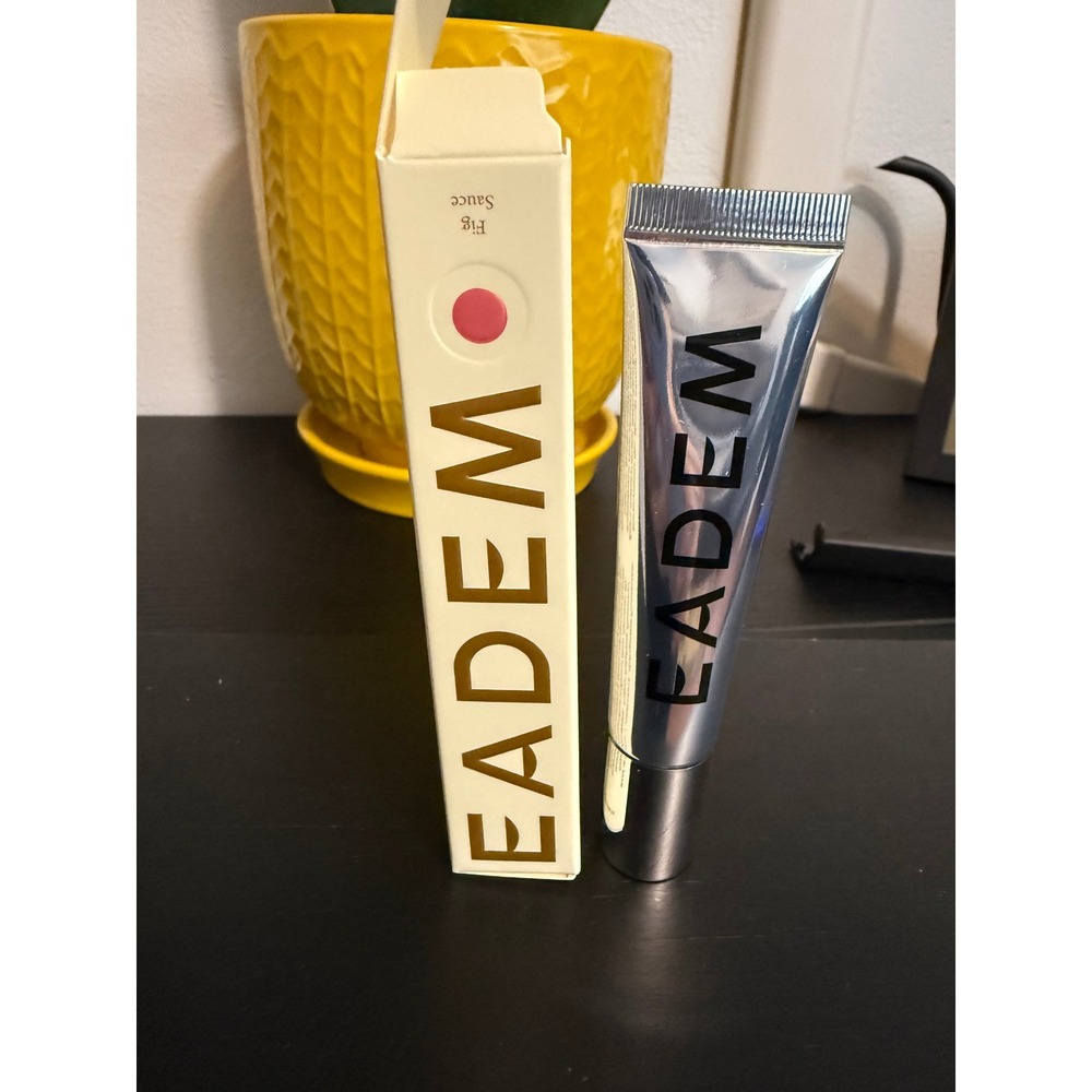 EADEM Le Chouchou Lip Softening Balm Fig Sauce Tinted Peptide Treatment New Box